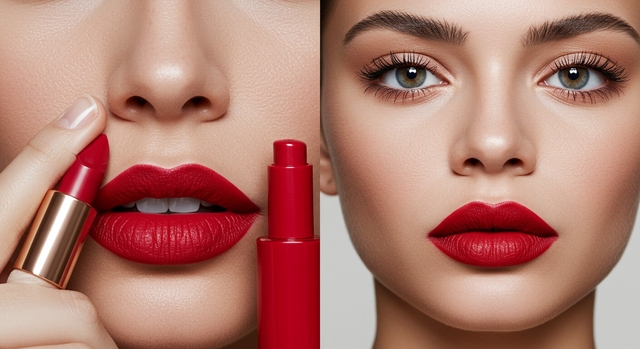 How to achieve a bold red lip that lasts all day