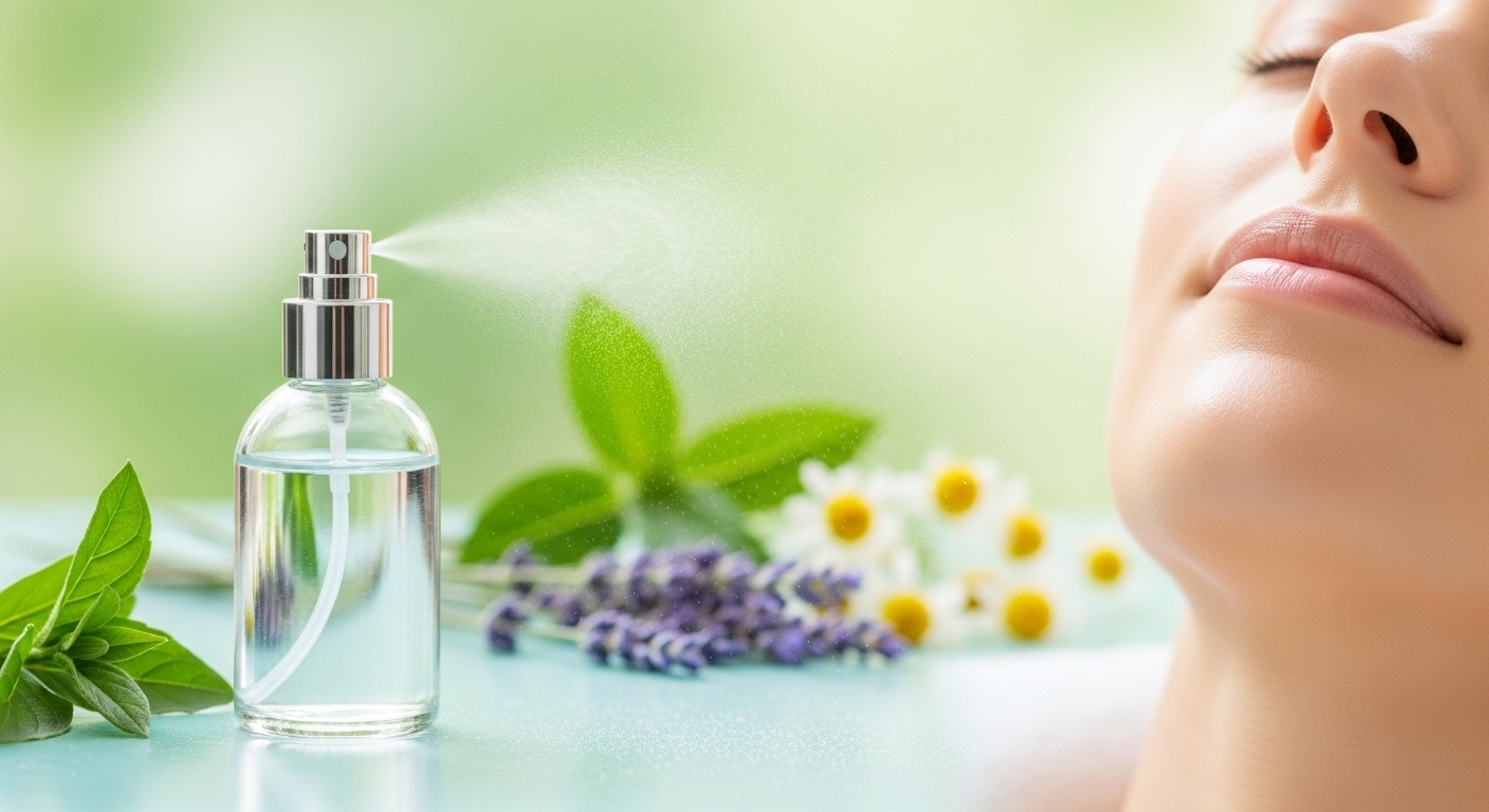 Stress Relief Face Mist Therapist Brand for Calm Skin