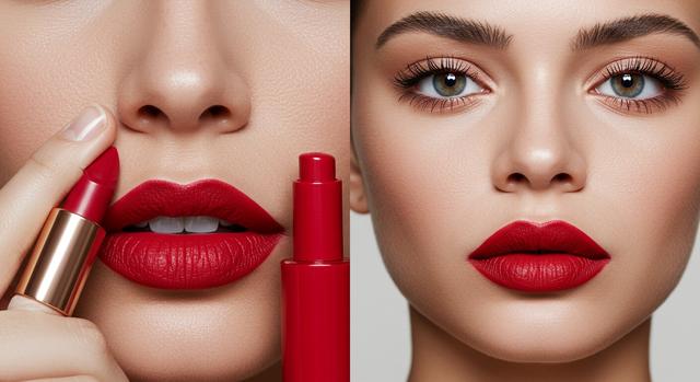 How to achieve a bold red lip that lasts all day