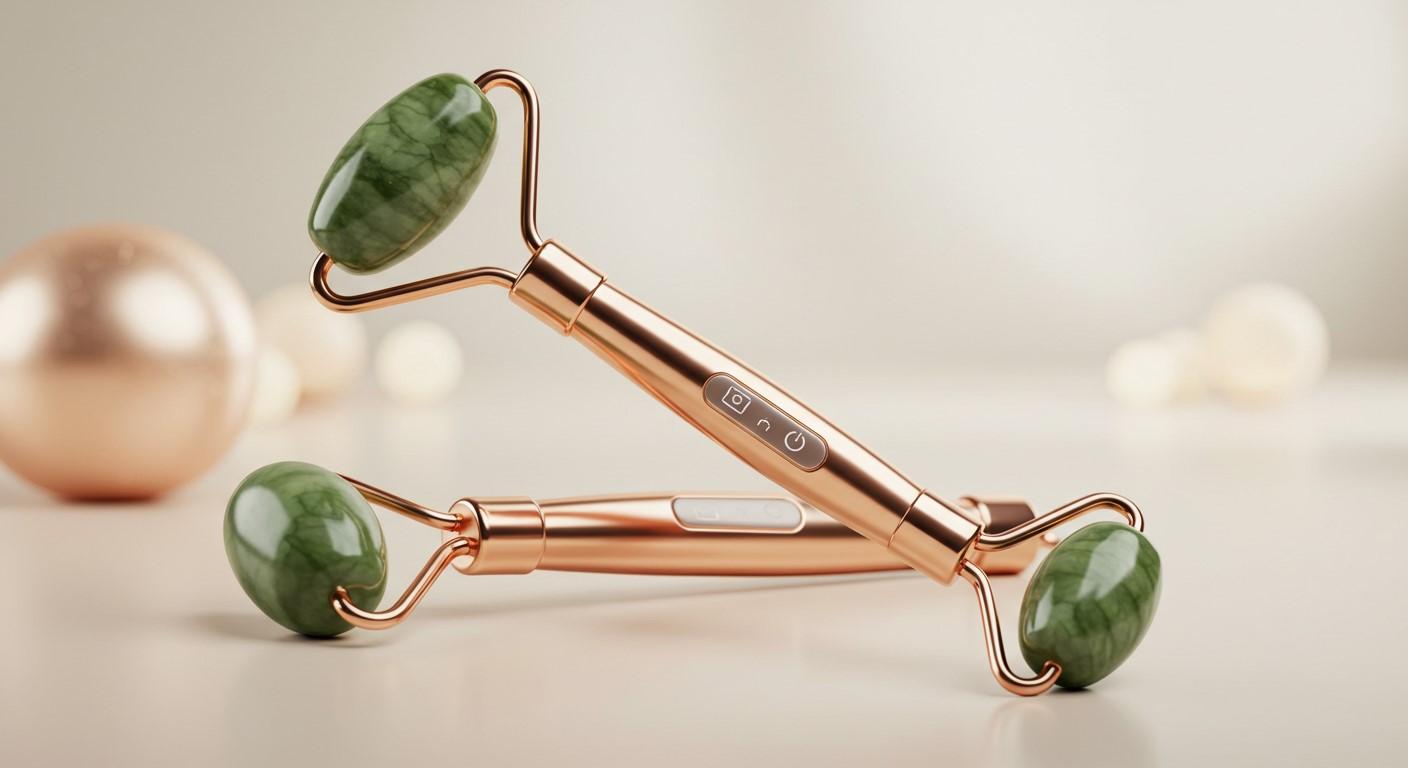 Facial Rollers with Built-In Sensors: A Smart Skincare Tool