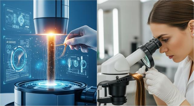Comparing AI Hair Scanners with Human Hair Experts