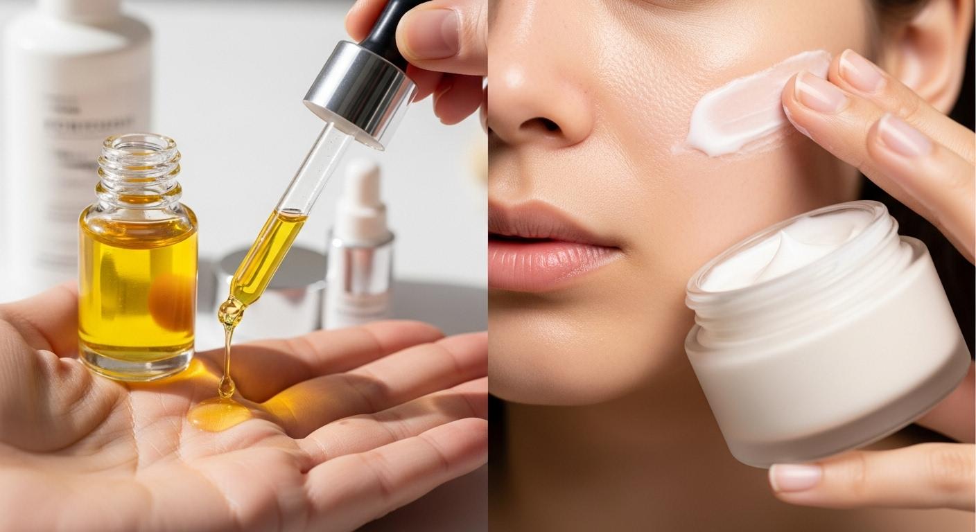 Face Oils vs Moisturizers Dry Skin: What to Use & Why
