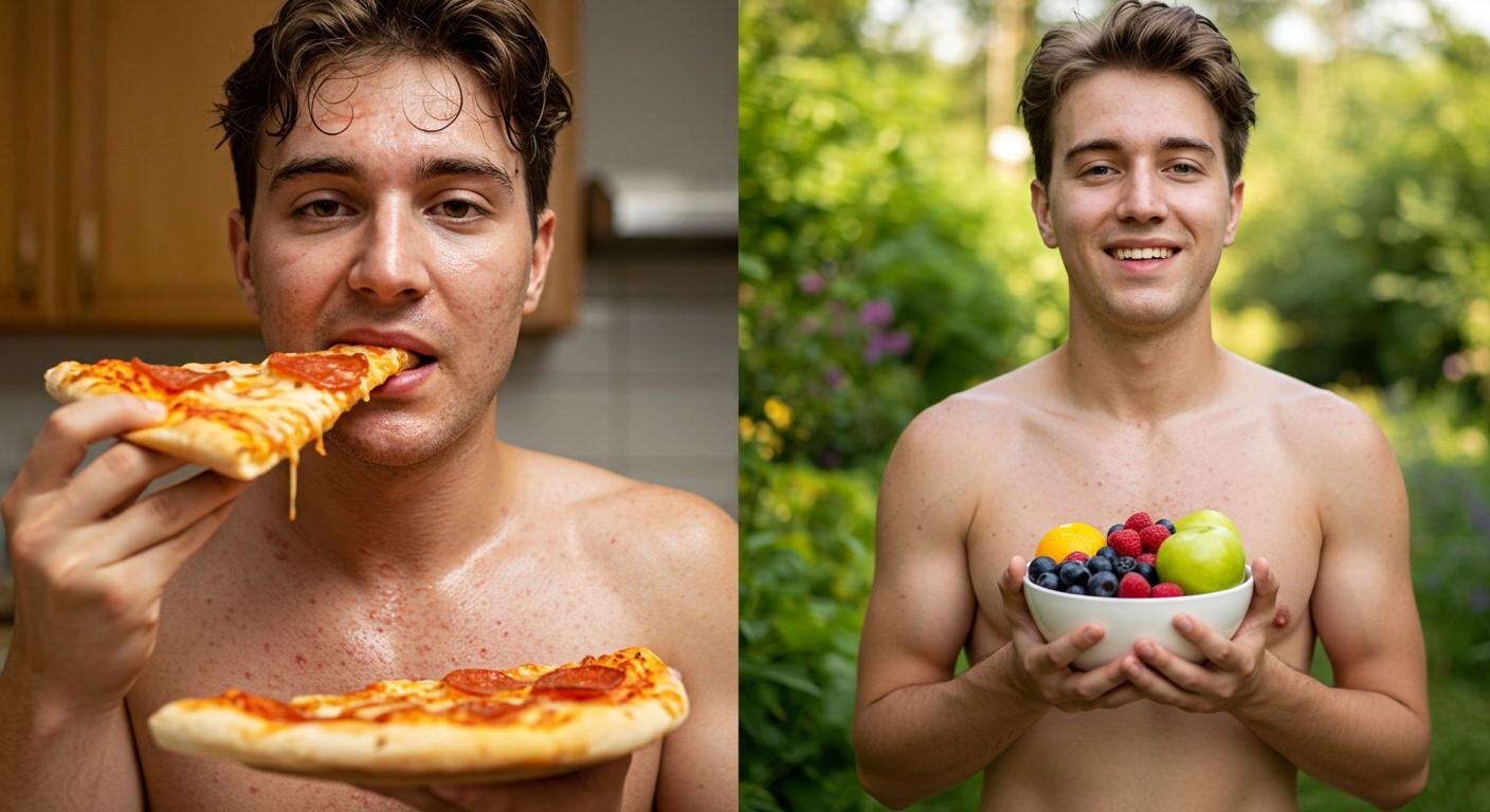 How diet affects oily skin and what to avoid