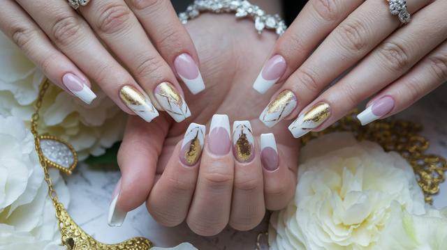 8 Best White and Gold Nail Design Ideas You Must Try