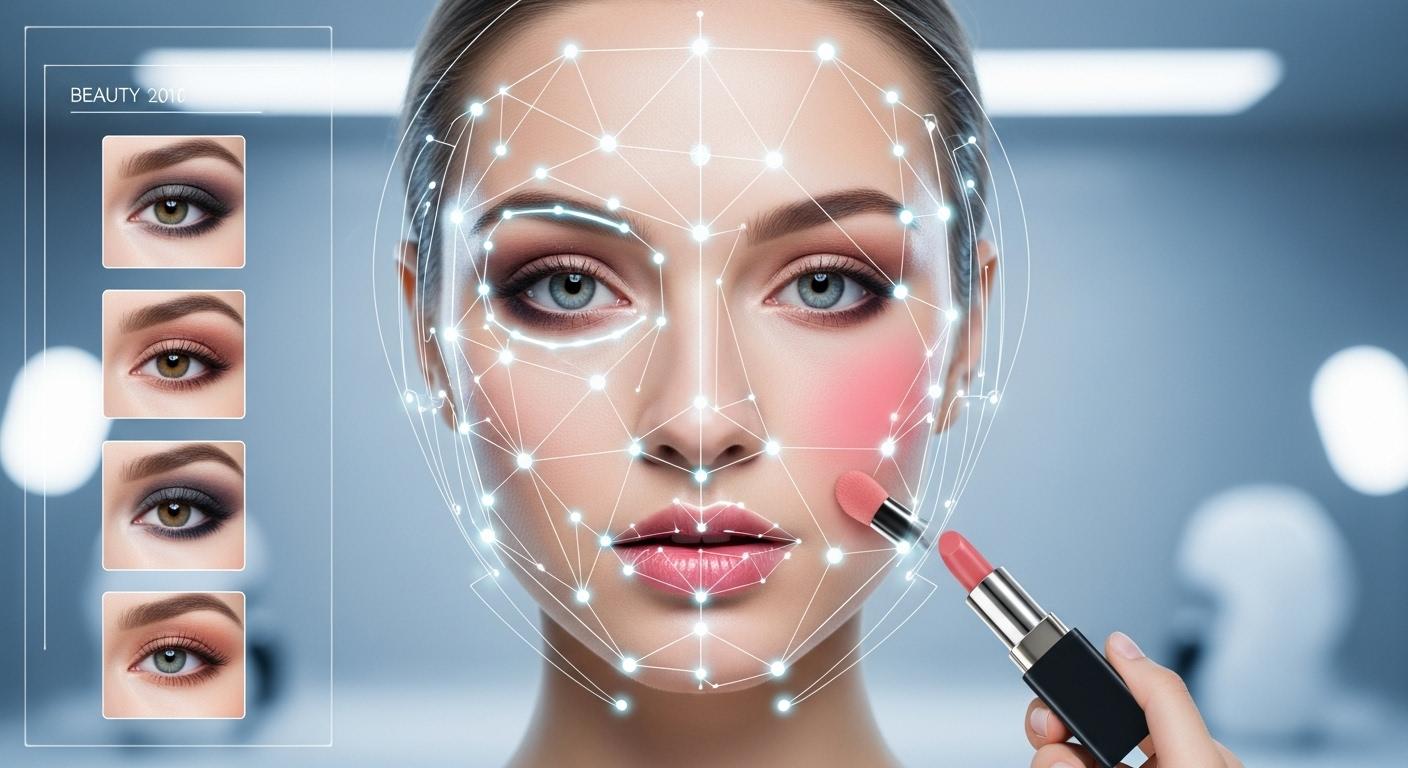Behind the Tech: Facial Mapping for Makeup Simulation