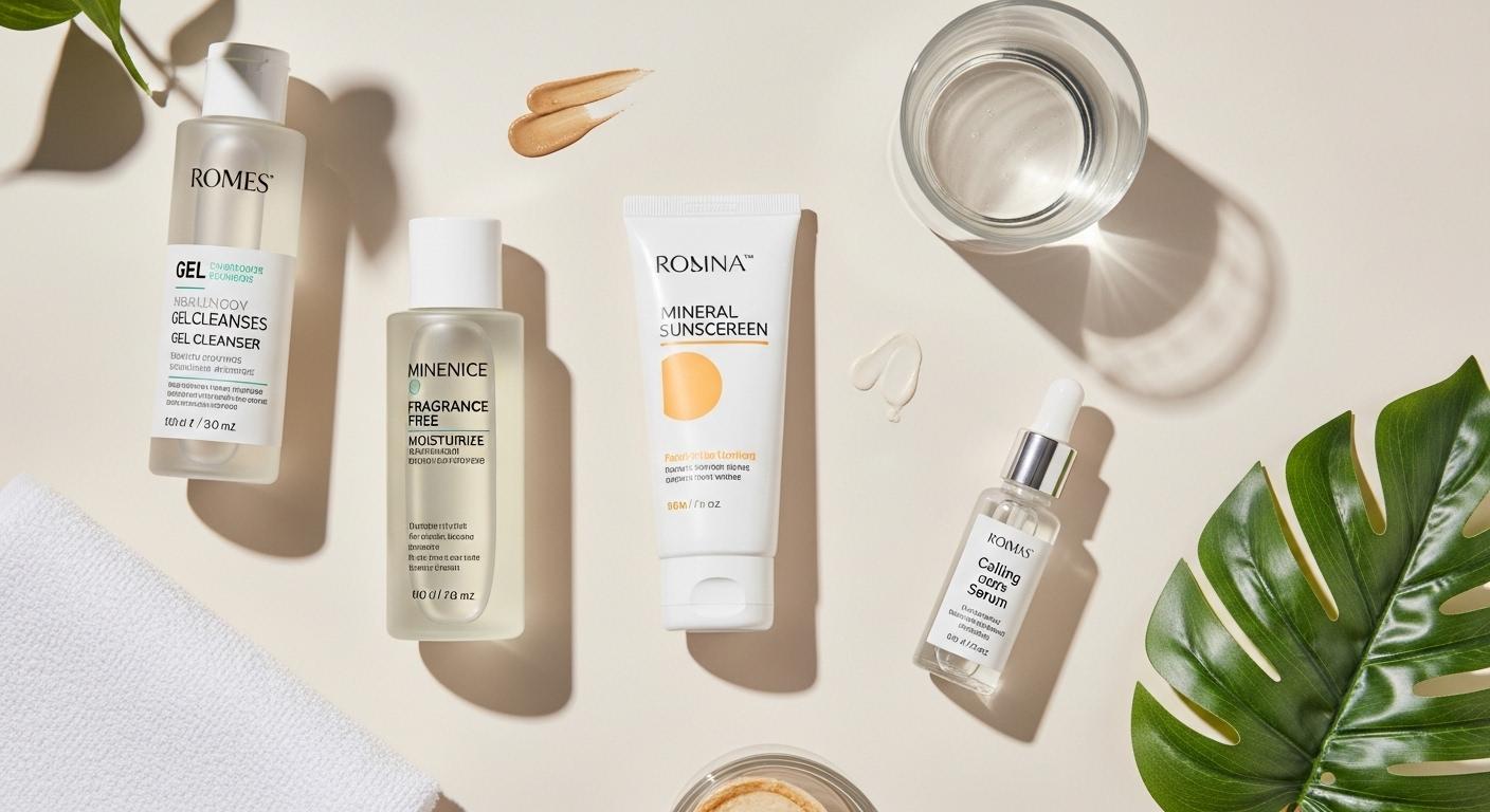 Minimal routine for combo sensitive skin that works