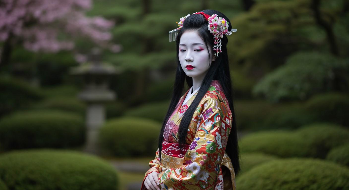 Heian‑Era Japan Beauty Standards: White Faces & Hair