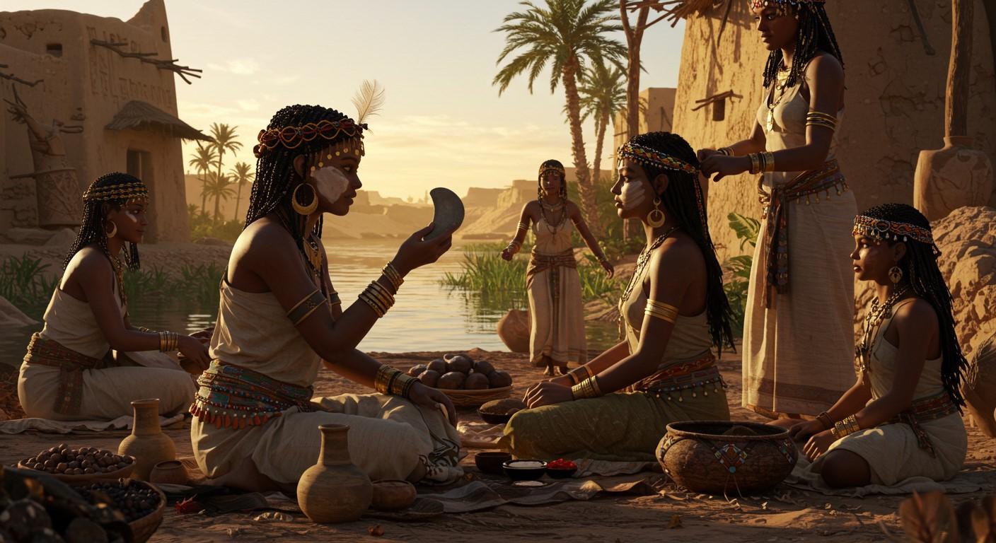 The Lost Beauty Techniques of Ancient Nubian Women