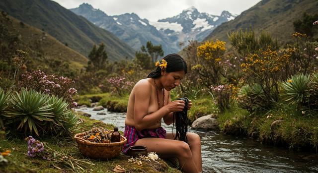 Inca Beauty Practices: Natural Haircare & Skin Care
