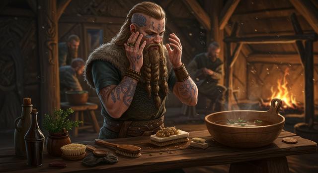 Viking Grooming Rituals: Cleanliness & Care in the North