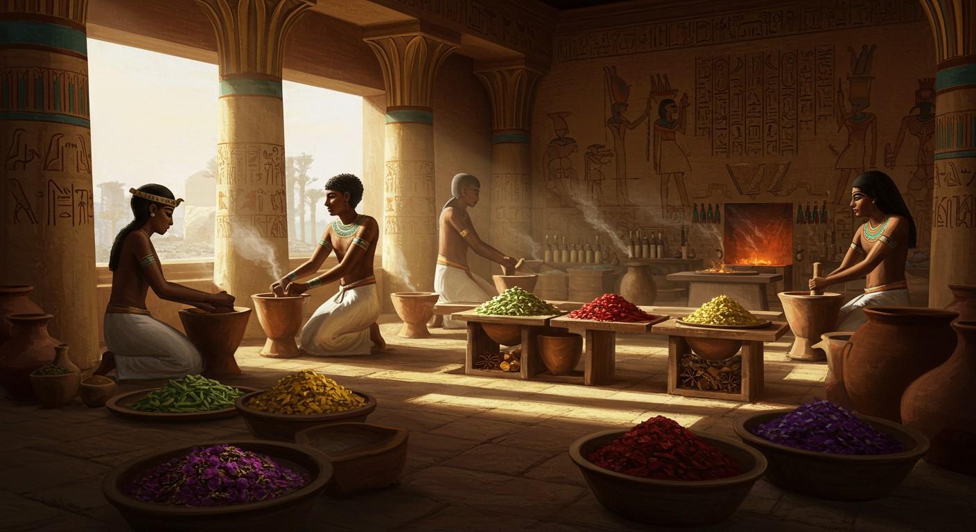 How Ancient Egyptians Made the First Perfumes
