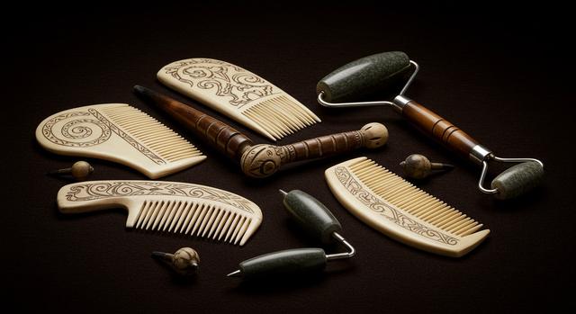 Ancient Beauty Tools: Bone Combs to Stone Rollers