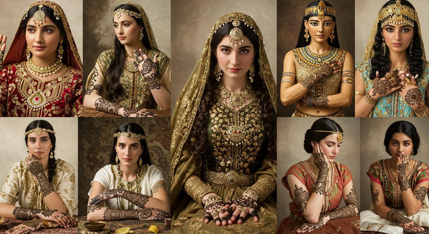 Historical Use of Henna in Beauty & Rituals