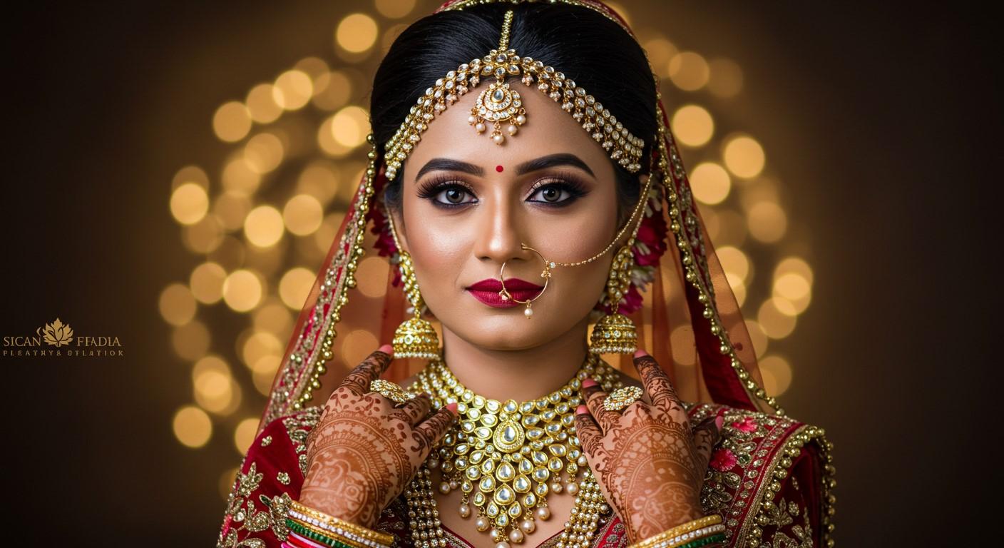 Indian Bridal Beauty: Mehndi, Hair & Makeup Traditions