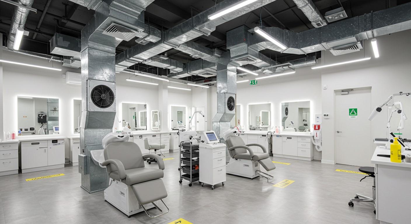 HVAC and Safety Standards in Beauty Schools