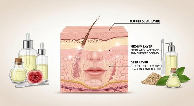Chemical Peel Depth Levels and When to Use Each Explained Clearly
