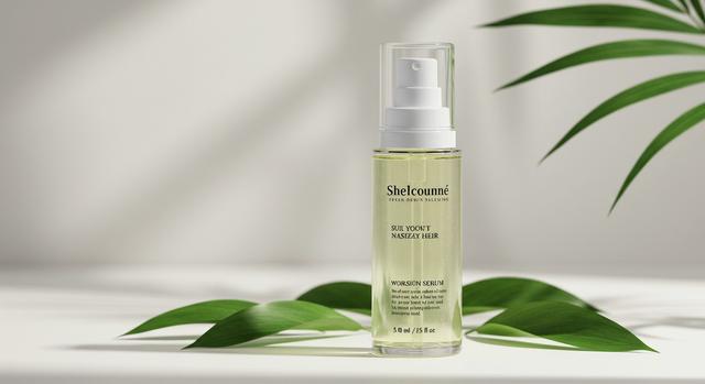 Silicone-Free Hair Serum for Frizzy Hair: Smooth and Natural Care