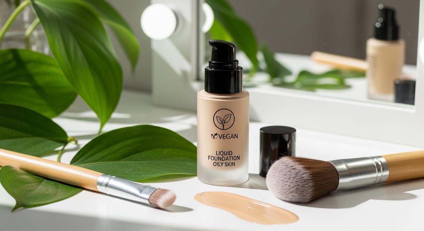 Best Vegan Foundation for Oily Skin That Lasts All Day