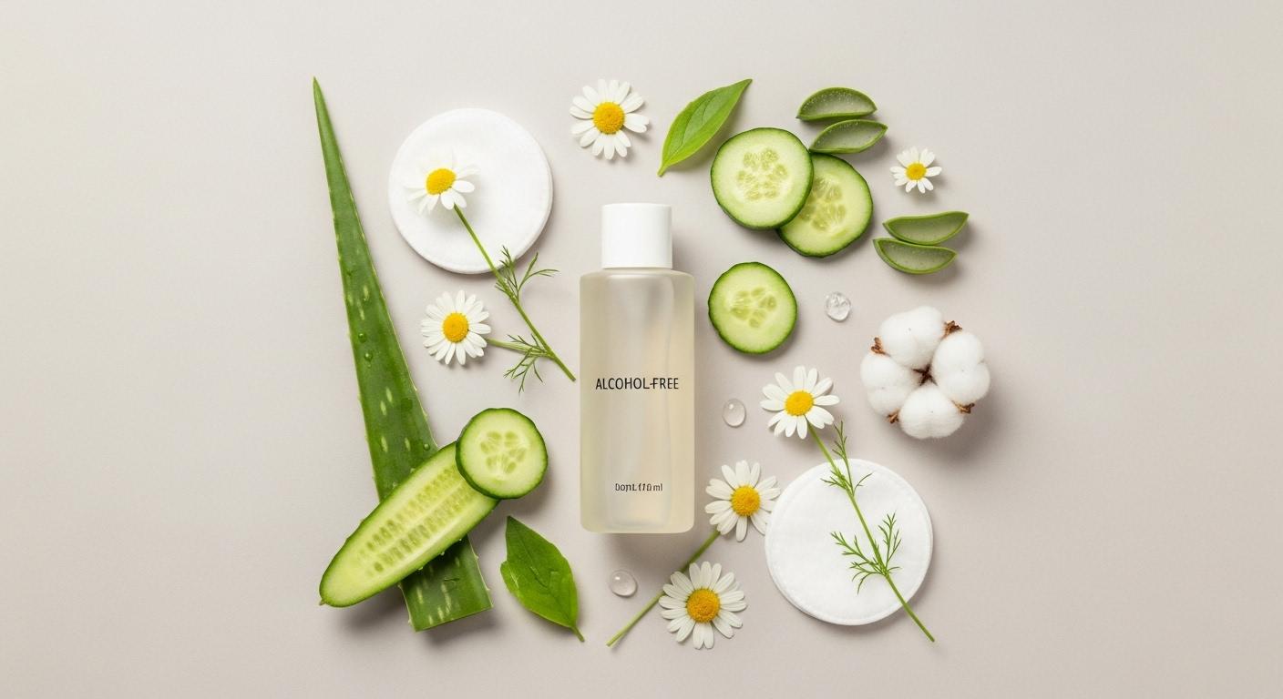 Best Alcohol-Free Toner for Sensitive Skin: Gentle & Soothing