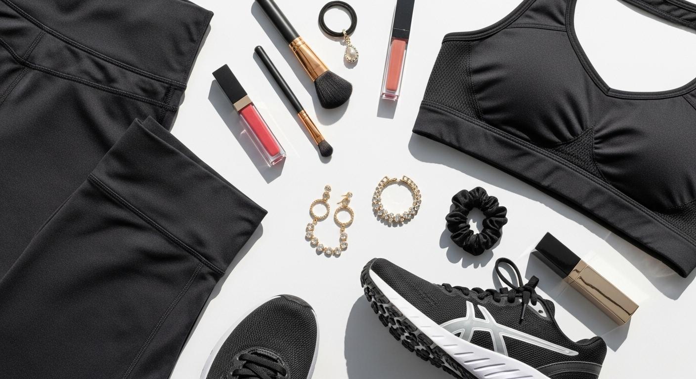 Fitness Apparel x Beauty Accessory: What Works Best